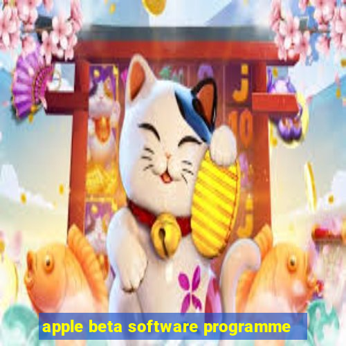 apple beta software programme